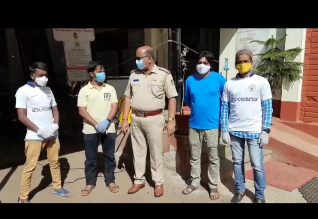 Seva Foundation (NGO) did Voluntary Sanitization at Three Police Station in Belagavi!