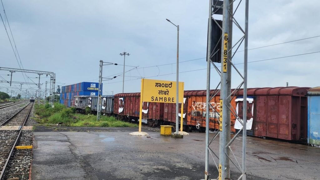 Freight Operations Begin at Sambre Railway Station, Belagavi