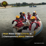 Boat Rides Steal the Show at Kittur Utsav