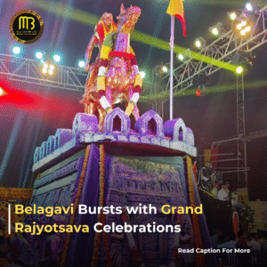 Belagavi Bursts with Grand Rajyotsava Celebrations