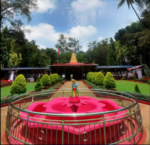 Military Mahadeva Temple Belagavi – A serene Shiva temple surrounded by lush gardens and rich military heritage.