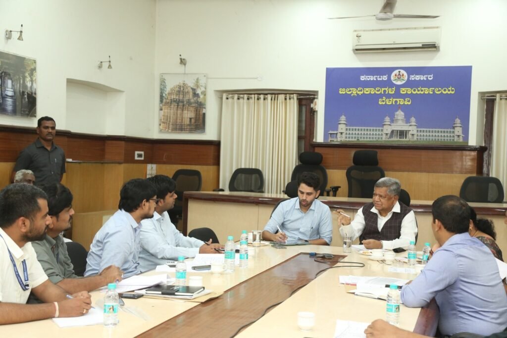 Jagadish Shettar Urges Faster Work on Roads, Flyover, and Key Projects in Belagavi District