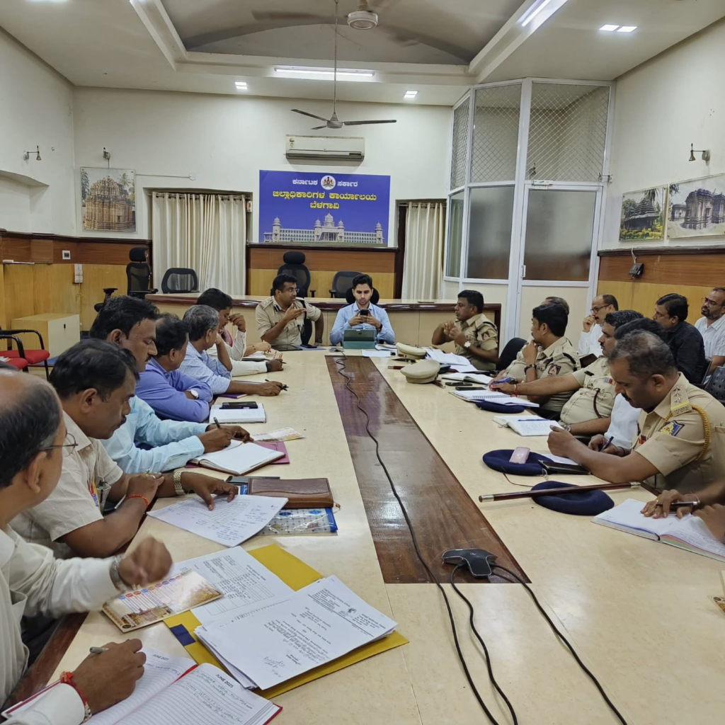 Belagavi on High Alert: DC Roshan Directs Urgent Flood Preparedness Measures Across District!