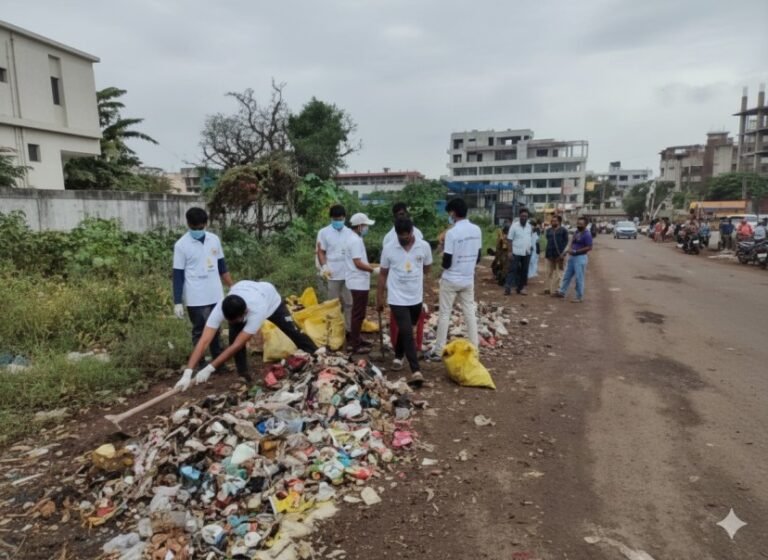 Tired of seeing garbage dumped on Ramghat Road, these nursing students took action! Their cleanup drive solved a major local health hazard. Find out how they did it and what they want citizens to do next.