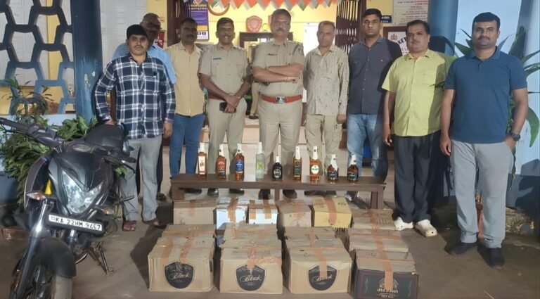 Two Arrested for Illegal Liquor Sale in Belagavi