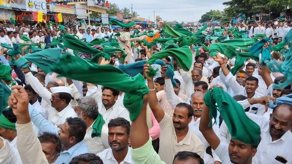 Belagavi Sugarcane Protest Gains Massive Support