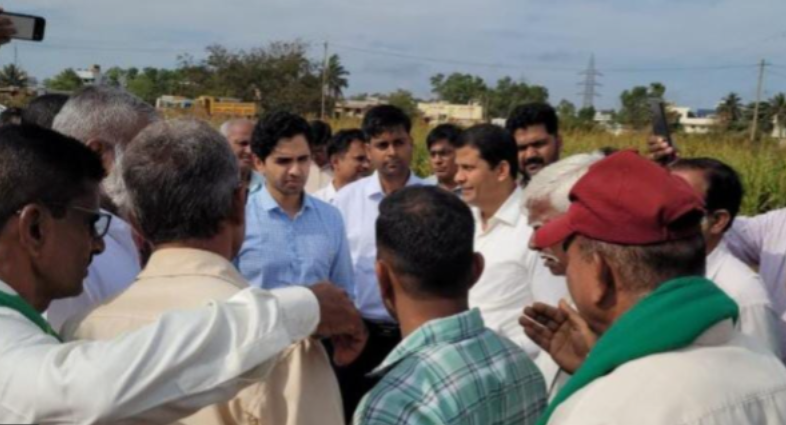 DC Roshan Inspects Hala–Mache Bypass, Assures Farmers