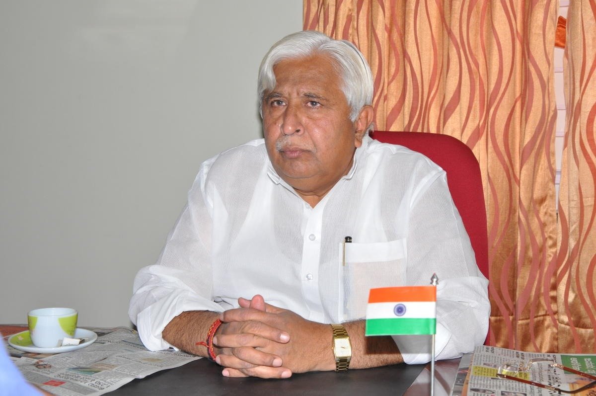 Land Cleared for New Congress Bhavan in Hindalga