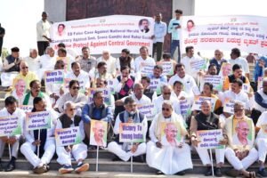 Congress Protests in Belagavi Over National Herald Case
