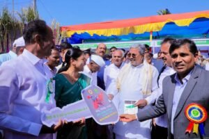 CM launches soil health project in Belagavi