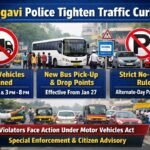 Belagavi Police Enforce New Traffic Restrictions