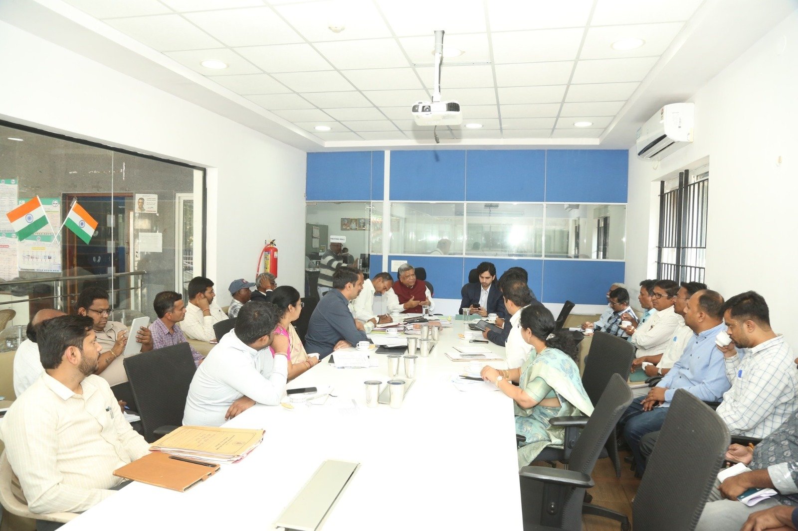 Belagavi Development Works Reviewed by MP Jagadish Shettar