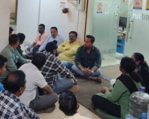 Belagavi MLA Abhay Patil Protests L&T Over Pipeline Delay