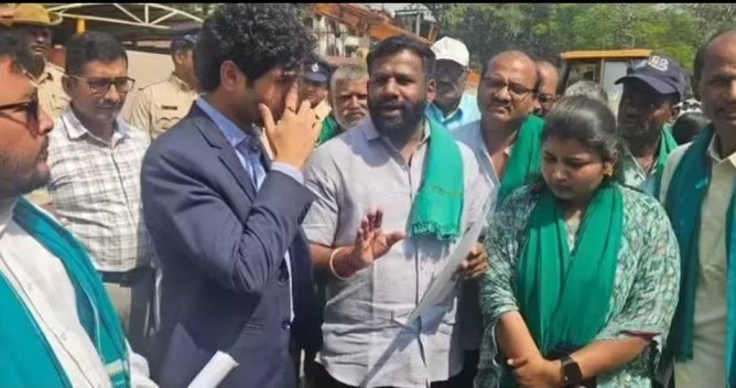 Farmers protest illegal liquor sales in Belagavi rural areas