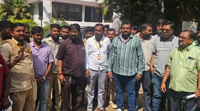 Belagavi Protest Over Alleged Police Assault on Driver