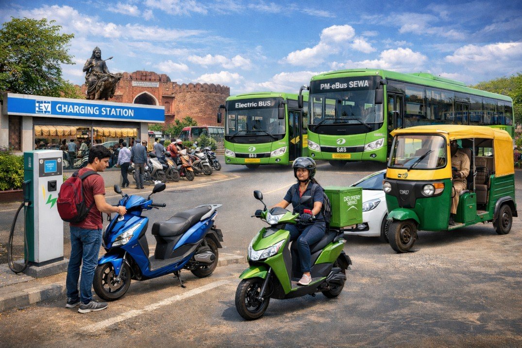 Belagavi Records Sharp Rise in EV Adoption