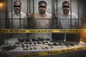 Three Arrested in Belagavi Hidden Camera Blackmail Case