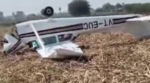 Training Aircraft Crashes Near Belagavi, Two Injured