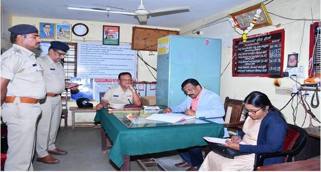 Kosambe Inspects Khadebazar Police Station