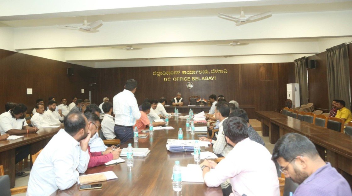Review Meeting on Key Development Projects in Belagavi