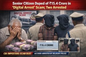 ₹15.4 Crore ‘Digital Arrest’ Scam: Two Arrested