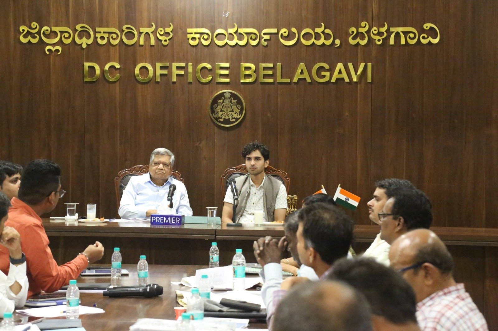 Belagavi Growth Projects Reviewed by MP Shettar