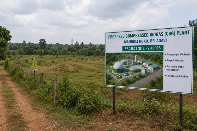 GAIL Inspects Biogas Plant Site at Mandoli