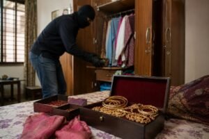 Caretakers Booked in ₹1.3 Crore Gold Theft Case