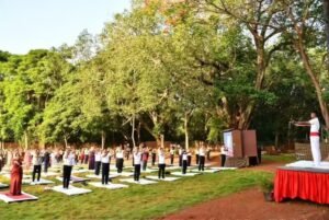 International Yoga Day Celebrated at MLIRC, Belagavi