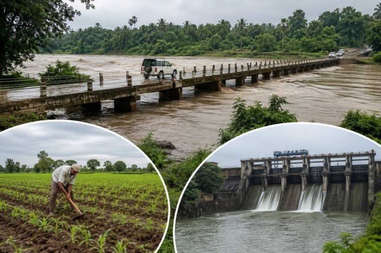 Rain Eases in Belagavi as Bridges Reopen and Farmers Resume Work