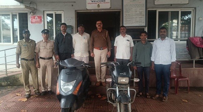 Belagavi Police Arrest Two Juveniles in Bike Theft Case