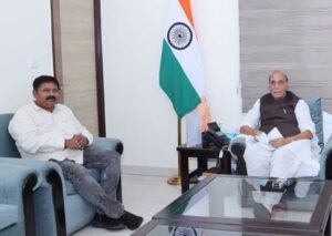 Abhay Patil Seeks Defence Land for Belagavi Development