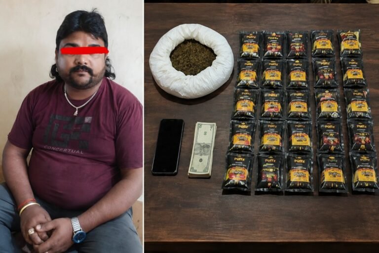 Belagavi Police Seize 6.8 Kg Marijuana-Laced Chocolates