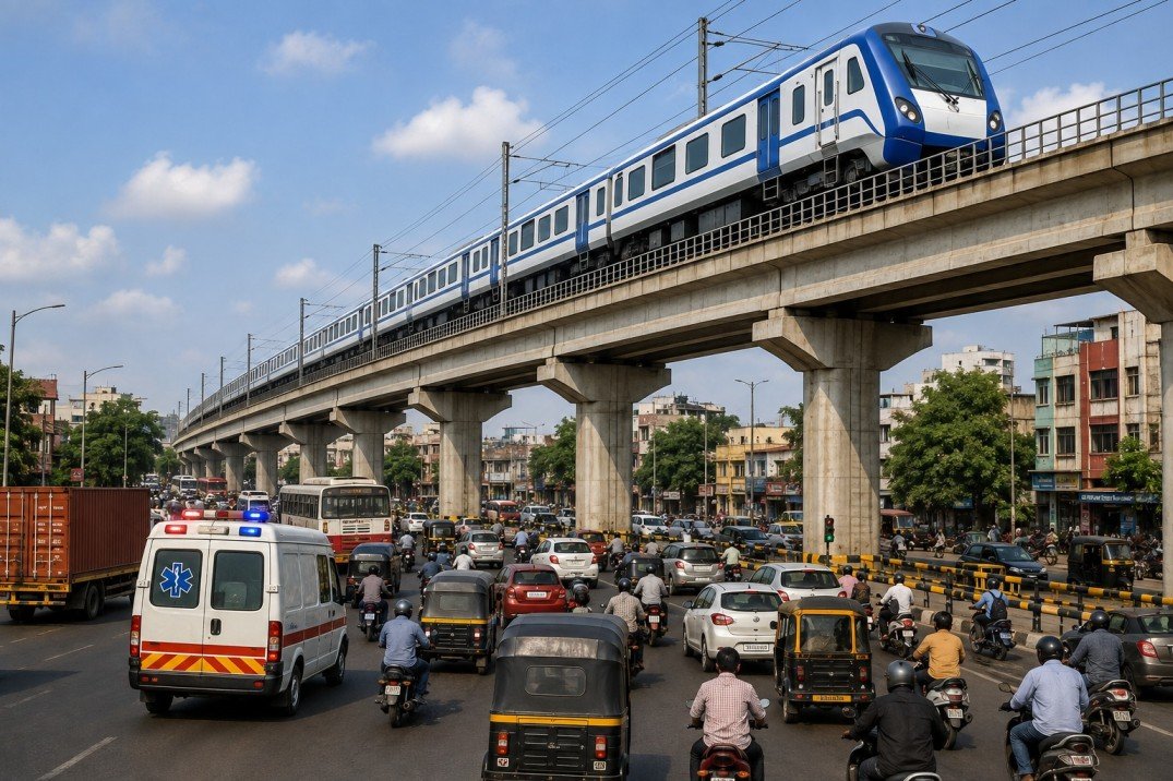 Nagaraj Seeks 9-km Elevated Railway Track for Belagavi