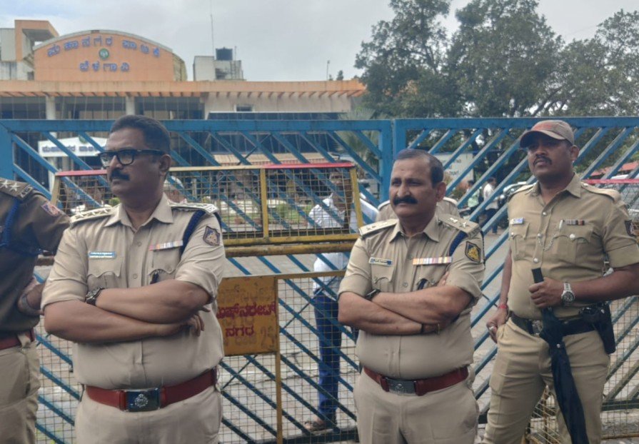 BCC Meet: Kannada Organisations Protest, Tight Security