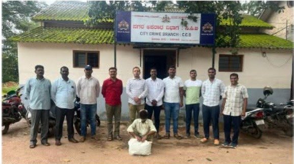 Belagavi CCB Arrests Man With 2.988 Kg of Opium