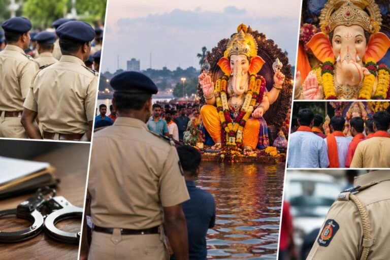 Ganesh Mandals Face Cases Over Delayed Immersion in Belagavi
