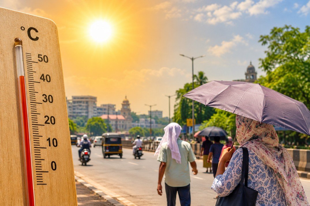 October Heat Grips Belagavi as Mercury Touches 34°C